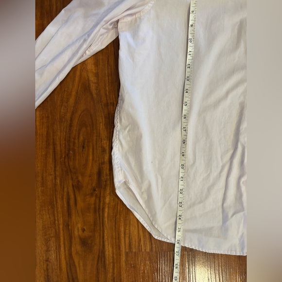 AYR Light Pink The Deep End button down in Peony XS - Picture 6 of 6